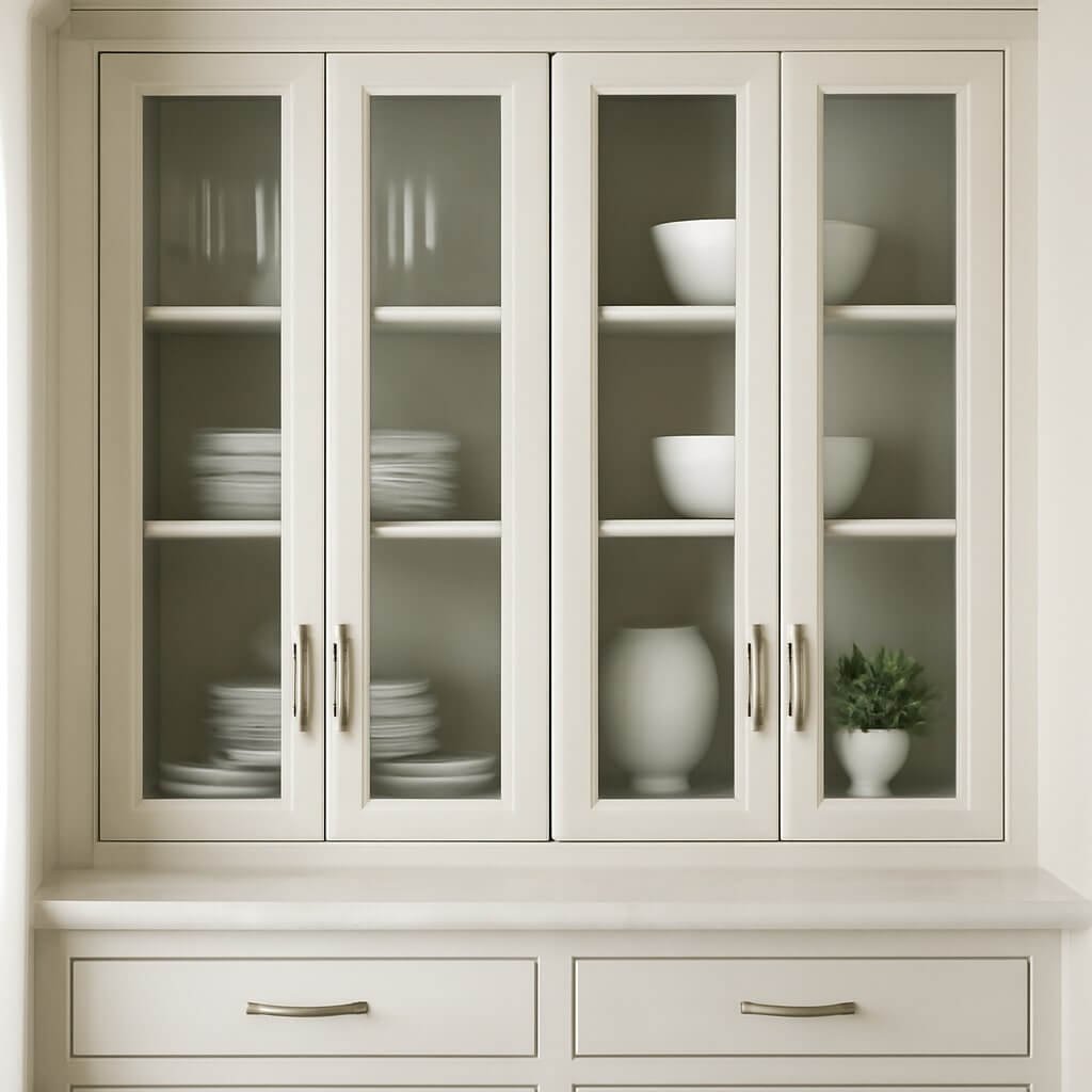 Gorgeous Glass Front Cabinets to Instantly Upgrade Your Kitchen