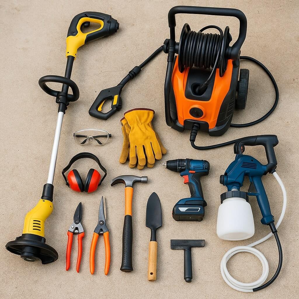 Must-Have Tools for Your DIY Curb Improvement Projects