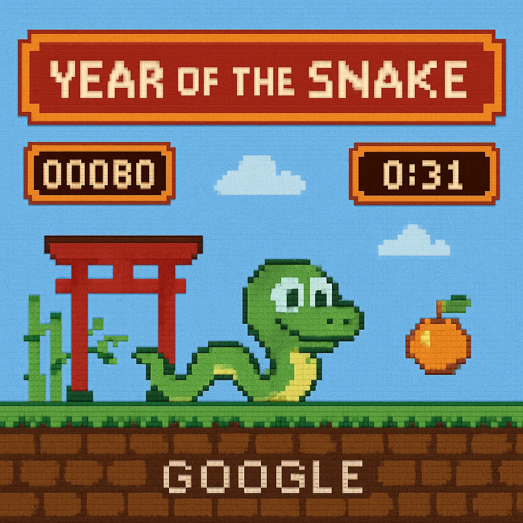 Year of the Snake Google Game