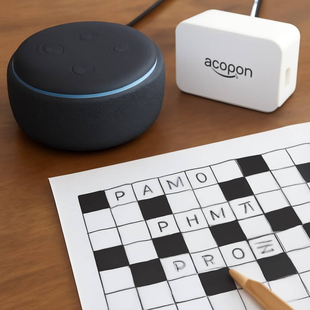 Crossword Answers Featuring Amazon Smart Home Devices